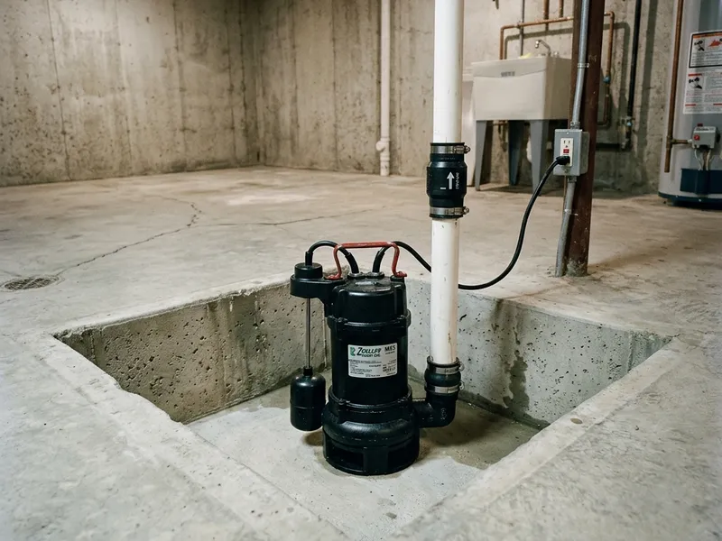 Sump Pump Installation Plumber in Columbus, NE